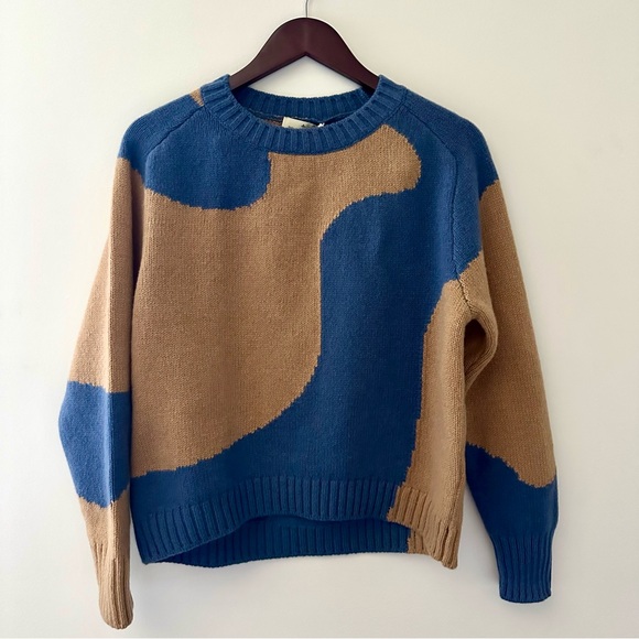 $800 Bruno Manetti Italy wool cashmere sweater pullover fall winter warm luxury - Picture 7 of 8